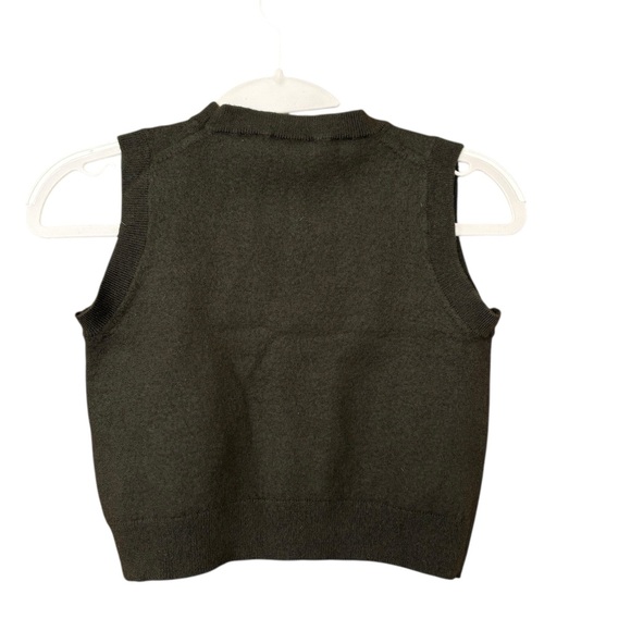 Aritzia Green Sleeveless Merino Wool Cropped Vest Size XS - Picture 2 of 7